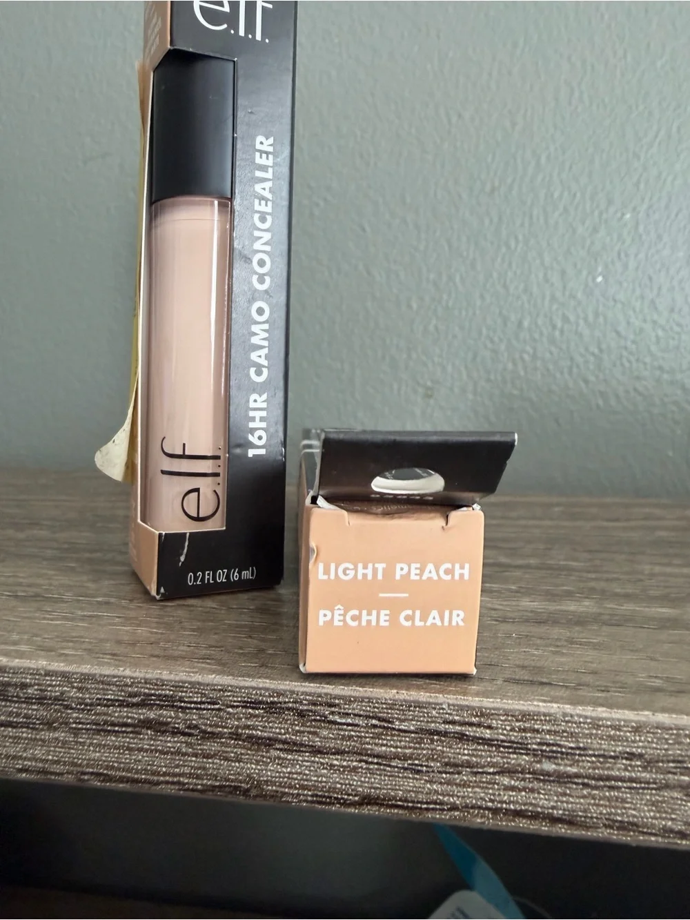 e.l.f. 16HR Camo Concealer - Light Peach 2 packs